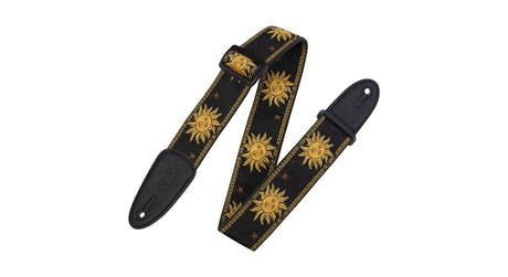 Levys MPJG gitarrrem 2", Sun Design, svart