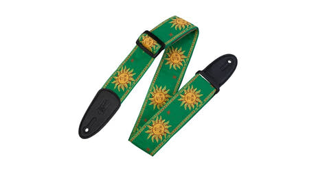 Levys MPJG gitarrrem 2", Sun Design, grön