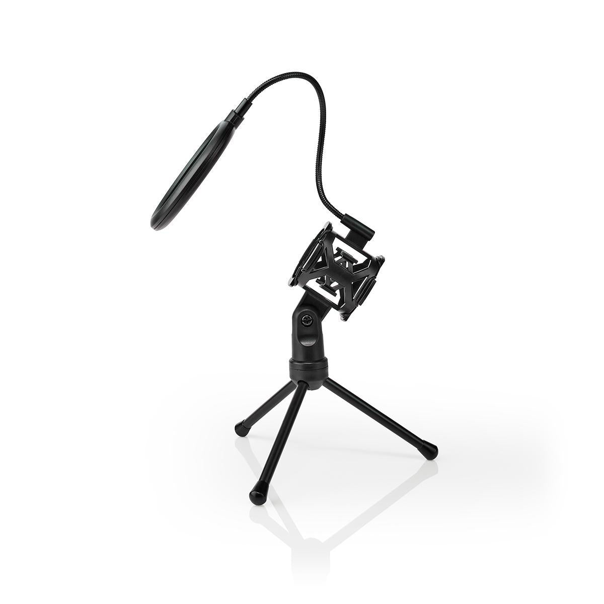 Mikrofonbordsstativ med Shockmount