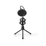 Mikrofonbordsstativ med Shockmount