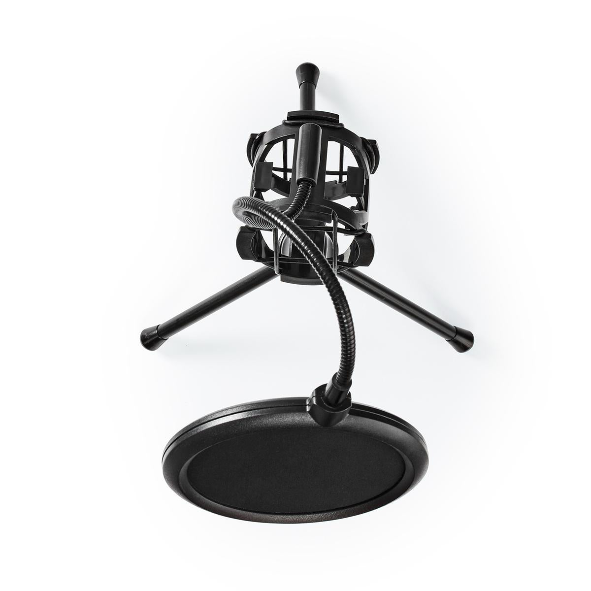Mikrofonbordsstativ med Shockmount