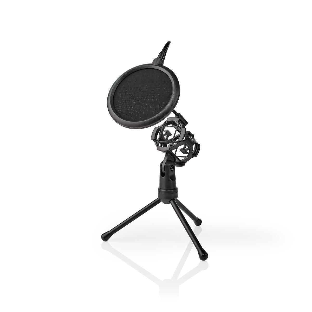 Mikrofonbordsstativ med Shockmount