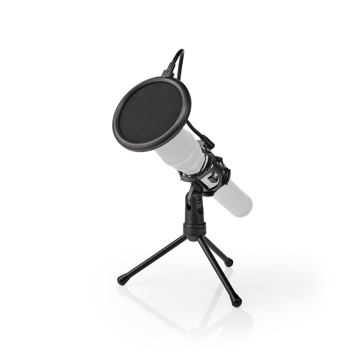 Mikrofonbordsstativ med Shockmount