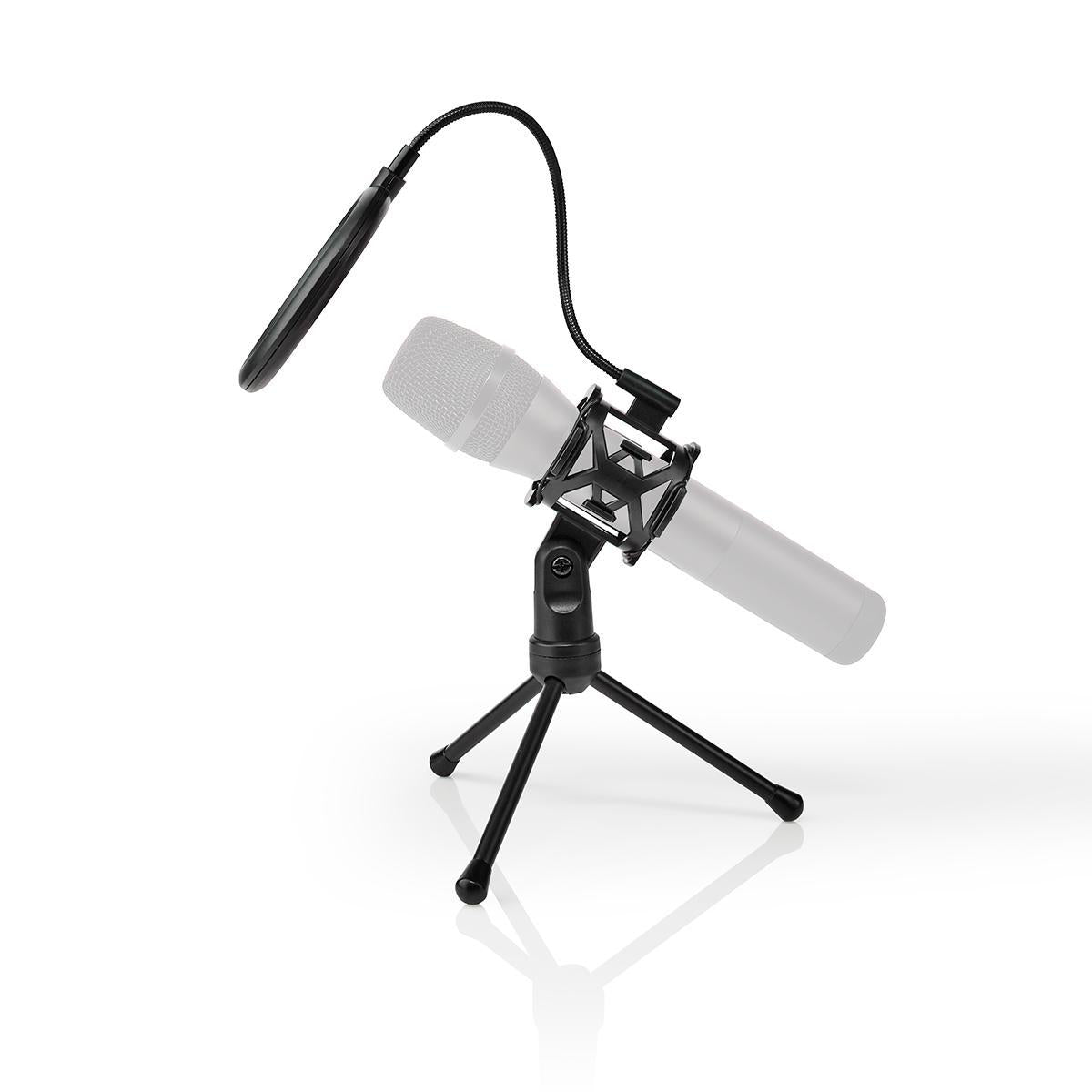 Mikrofonbordsstativ med Shockmount