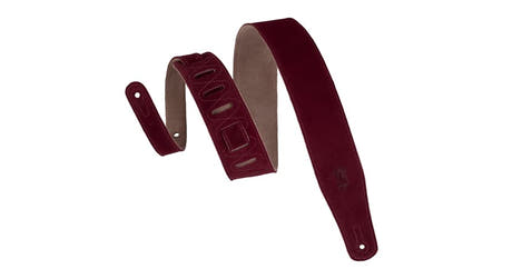 Levys MS26 gitarrrem 2 1/2", bordeaux