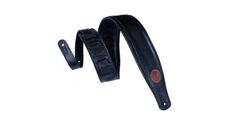 Levys MSS2 gitarrrem 3", svart