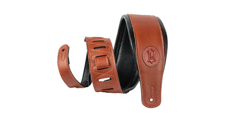 Levys MSS2 gitarrrem 3", brun