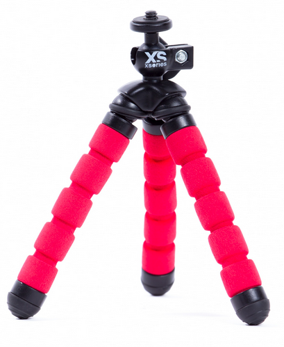 XSories Mini Deluxe Tripod Röd
