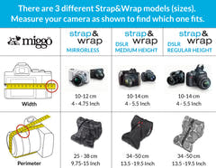 MyMiggo Padded  Camera Strap and Wrap  for CSC