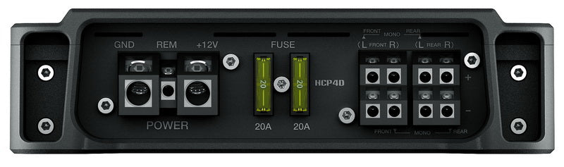 HERTZ HCP 4DK 4-kanals bilförstärkare (4x150W)