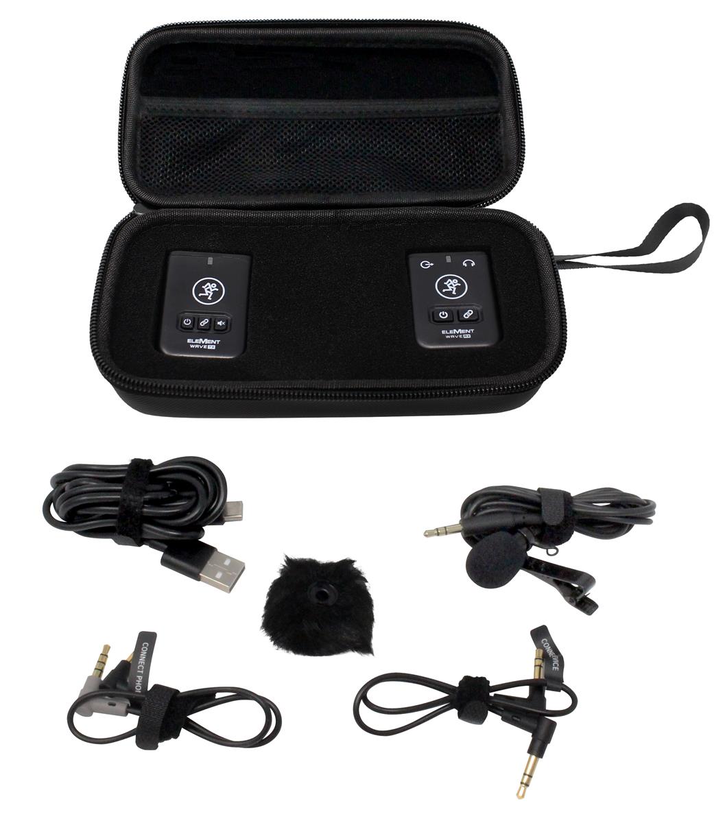 Mackie EleMent Wave Wireless Lavalier mikrofonset