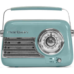 Madison Retro Radio med Bluetooth och FM (blå)