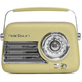 Madison Retro Radio med Bluetooth och FM (Matte Olive Green)