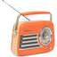 Madison Retro Radio med Bluetooth och FM (Matt Orange)