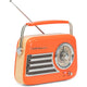 Madison Retro Radio med Bluetooth och FM (orange)