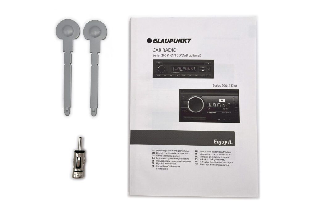 Blaupunkt Retro bilradio bundle