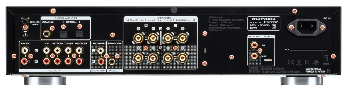 Marantz PM6007 HI-FI-förstärkare (svart, 2x45W)