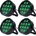Marconi Polaris 12x12W RGBW PAR-lampa 4 st. Bundle