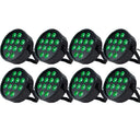 Marconi Polaris 12x12W RGBW PAR-lampa 8 st. Bundle