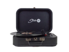 Studio 57 Mellow Skivspelare (Svart) Paket