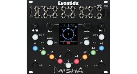 Eventide Misha eurorack-instrument och sequencer