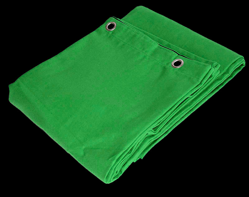Green Screen matta med ögon (bredd x höjd)