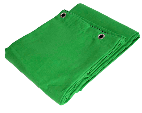 Green Screen matta med ögon (bredd x höjd)