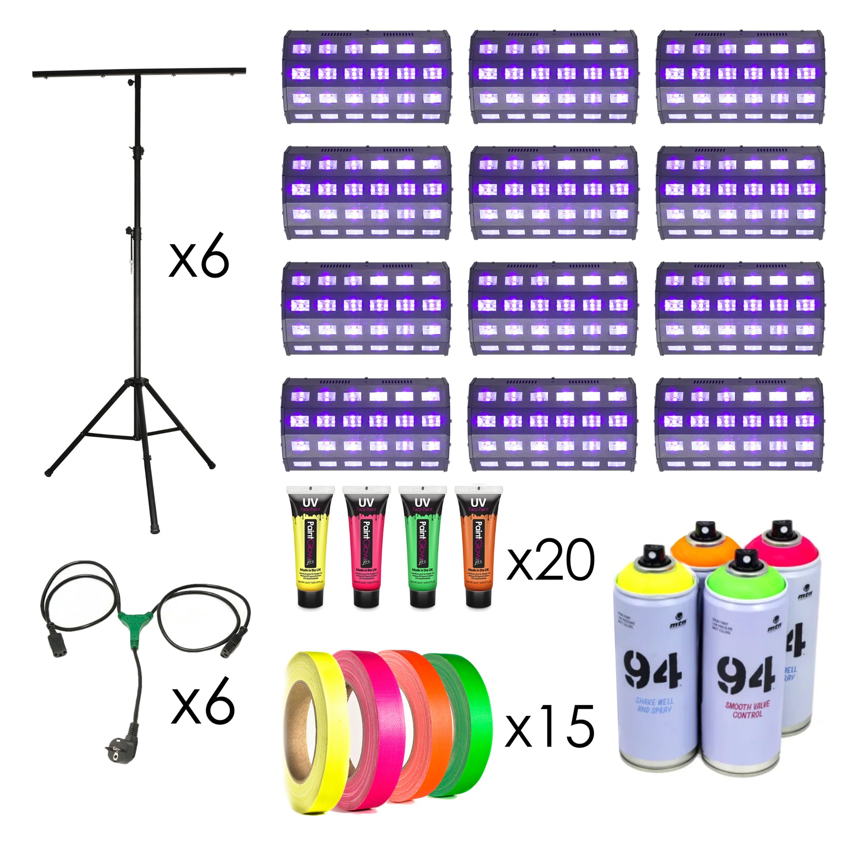 Natminton komplett paket för 5 kurser
