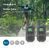 Nedis Walkie Talkie Set (upp till 5 km)