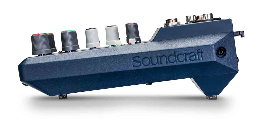 Soundcraft Notepad 5-kanals skrivbordsmixer med USB
