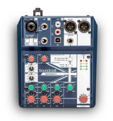 Soundcraft Notepad 5-kanals skrivbordsmixer med USB
