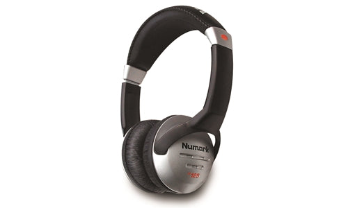 Numark HF125 DJ hörlurar (svart/silver)