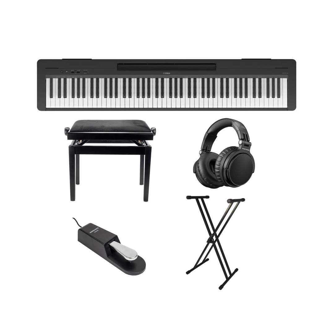Yamaha P-145BT Elpiano Stort Paket