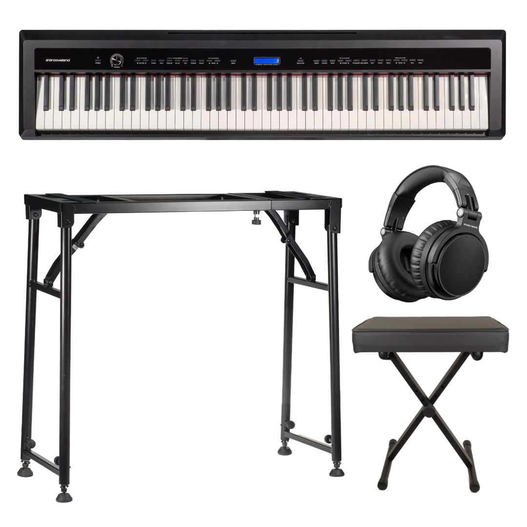 Grooveland P22 elklaver startpaket (Svart)