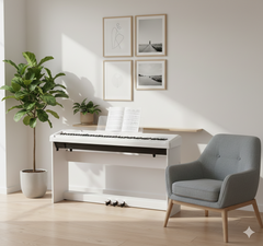 Grooveland P22 Pianopaket (Vit)