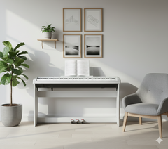 Grooveland P450 komplett Piano Pack (Vit)