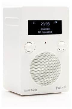 Tivoli Audio PAL+BT DAB+/Bluetooth Högtalare (Vit) NY