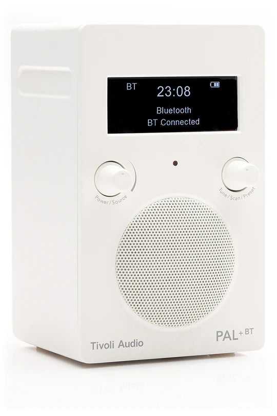 Tivoli Audio PAL+BT DAB+/Bluetooth Högtalare (Vit) NY