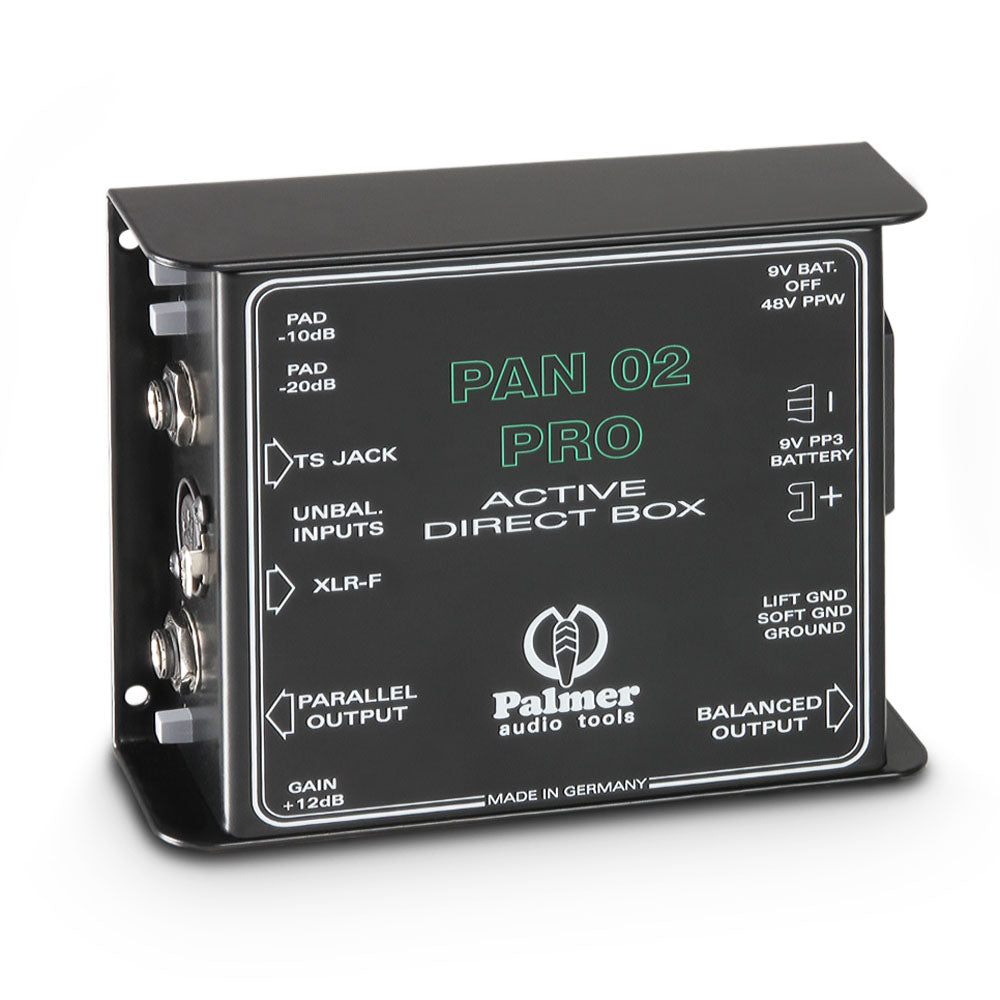 Palmer PAN 02 PRO - Professionell aktiv DI-box