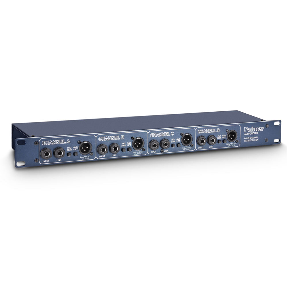 Palmer PAN 03 PASS - 19" DI-box, 4-kanals, passiv