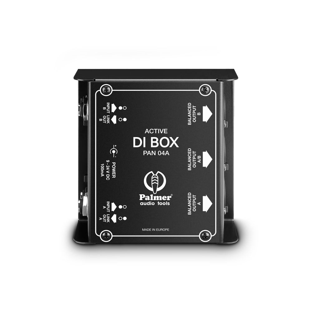 Palmer PAN 04 A - Aktiv 2-kanals DI-box