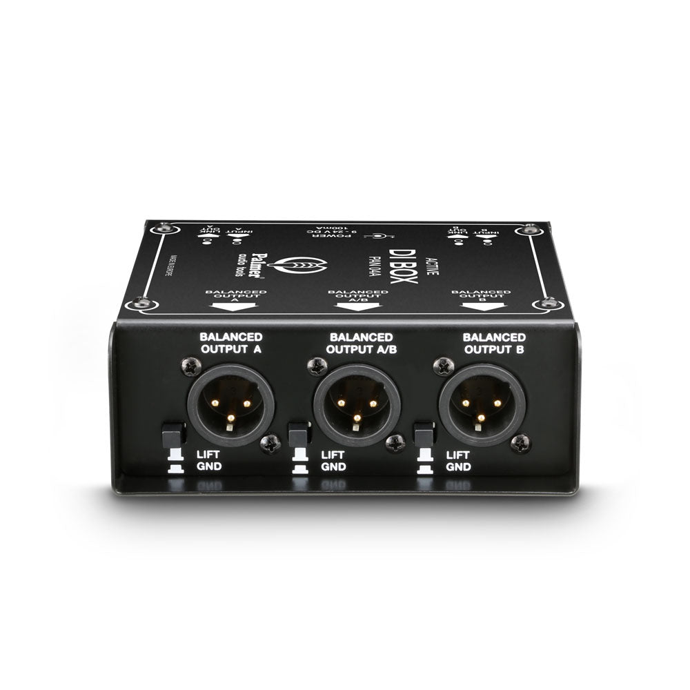 Palmer PAN 04 A - Aktiv 2-kanals DI-box