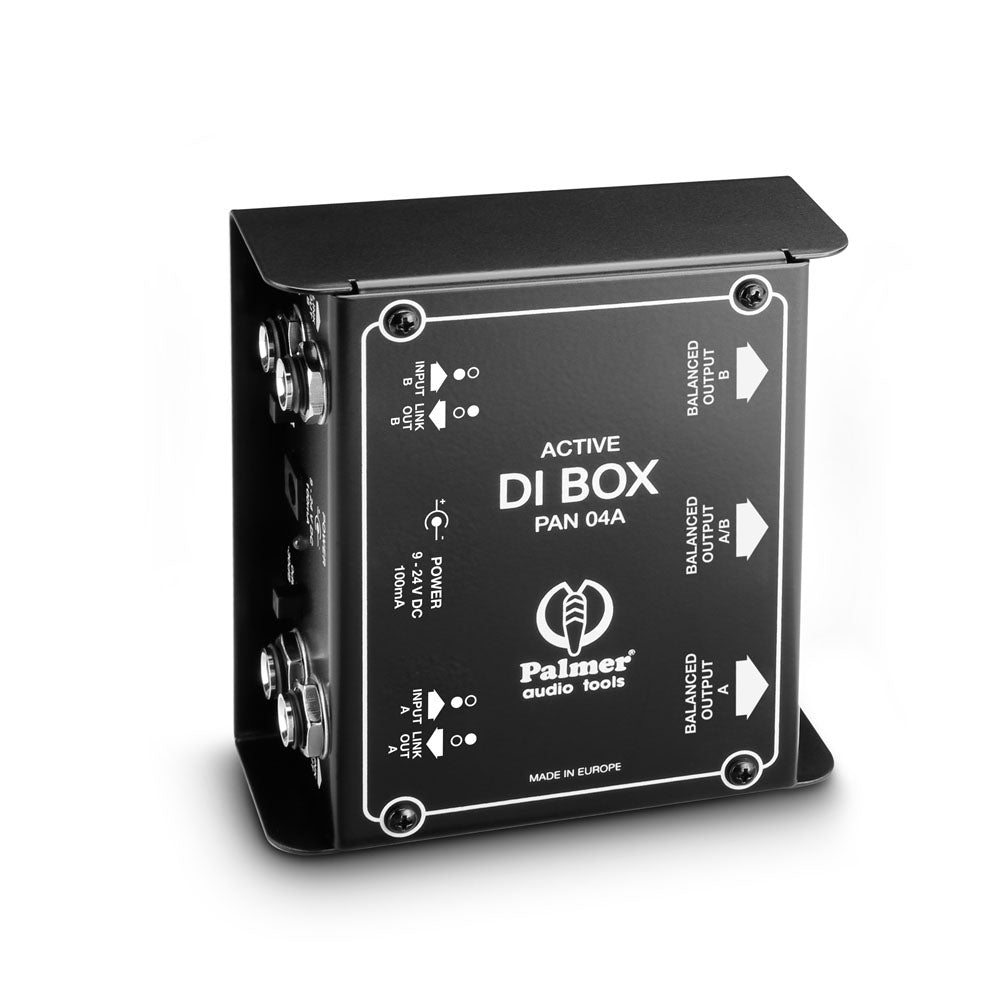Palmer PAN 04 A - Aktiv 2-kanals DI-box