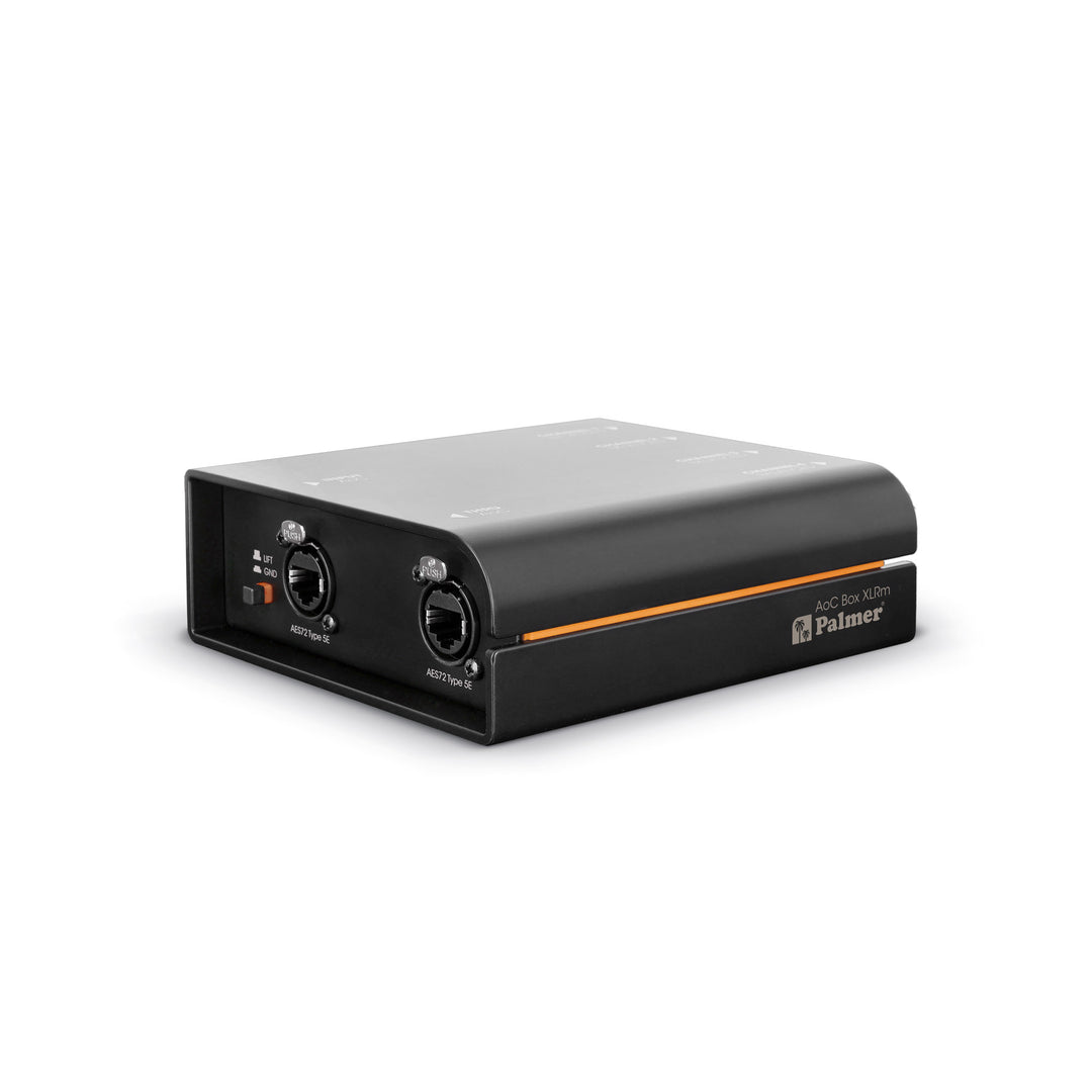 Palmer AoC Box XLRm - Audio over Cat-box från etherCON till 4 x XLR hane