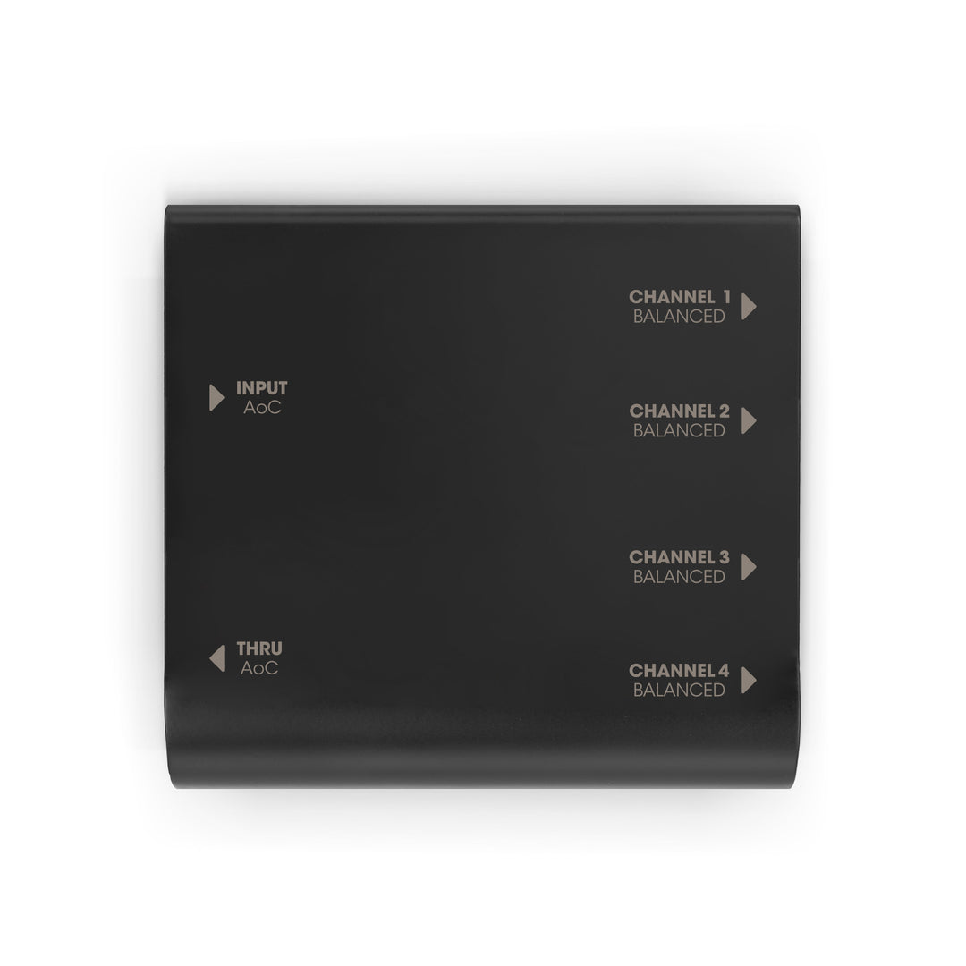 Palmer AoC Box XLRm - Audio over Cat-box från etherCON till 4 x XLR hane