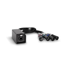 Palmer AoC Loom XLRm - Audio over Cat-kabel från etherCON till 4 x XLR hane