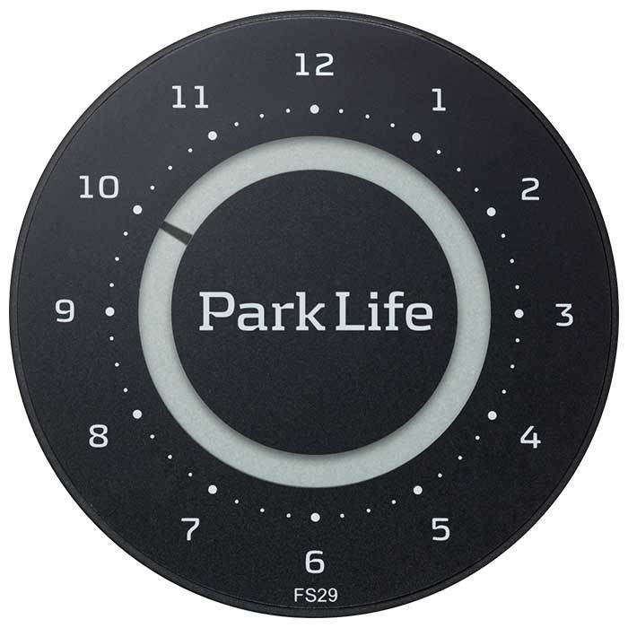 PARKLIFE parkeringsur (kolsvart)