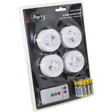 Mini astroeffekt med batteri (4-pack)