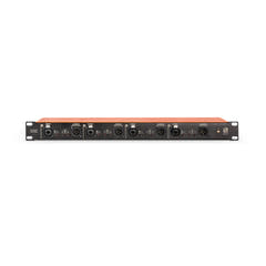 Palmer BRIDGE 4A+ - 19" DI-box / linjeisoleringsbox, 4 kanaler, aktiv
