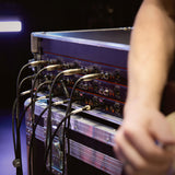 Palmer BRIDGE 4A+ - 19" DI-box / linjeisoleringsbox, 4 kanaler, aktiv